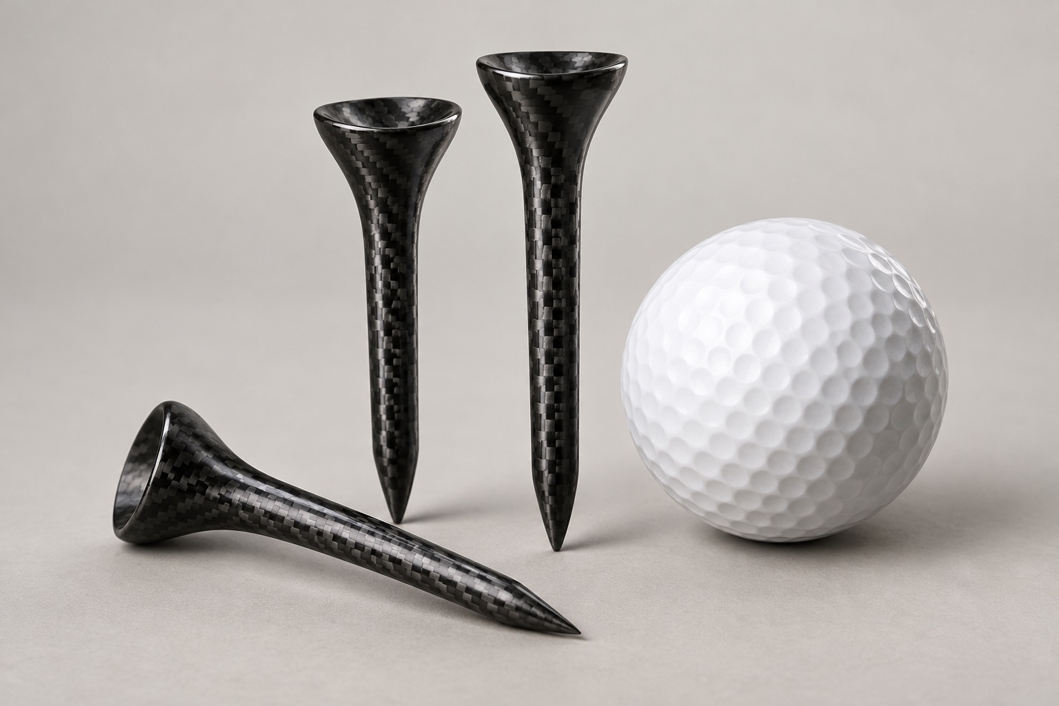 Carbon Fiber Golf Tees
