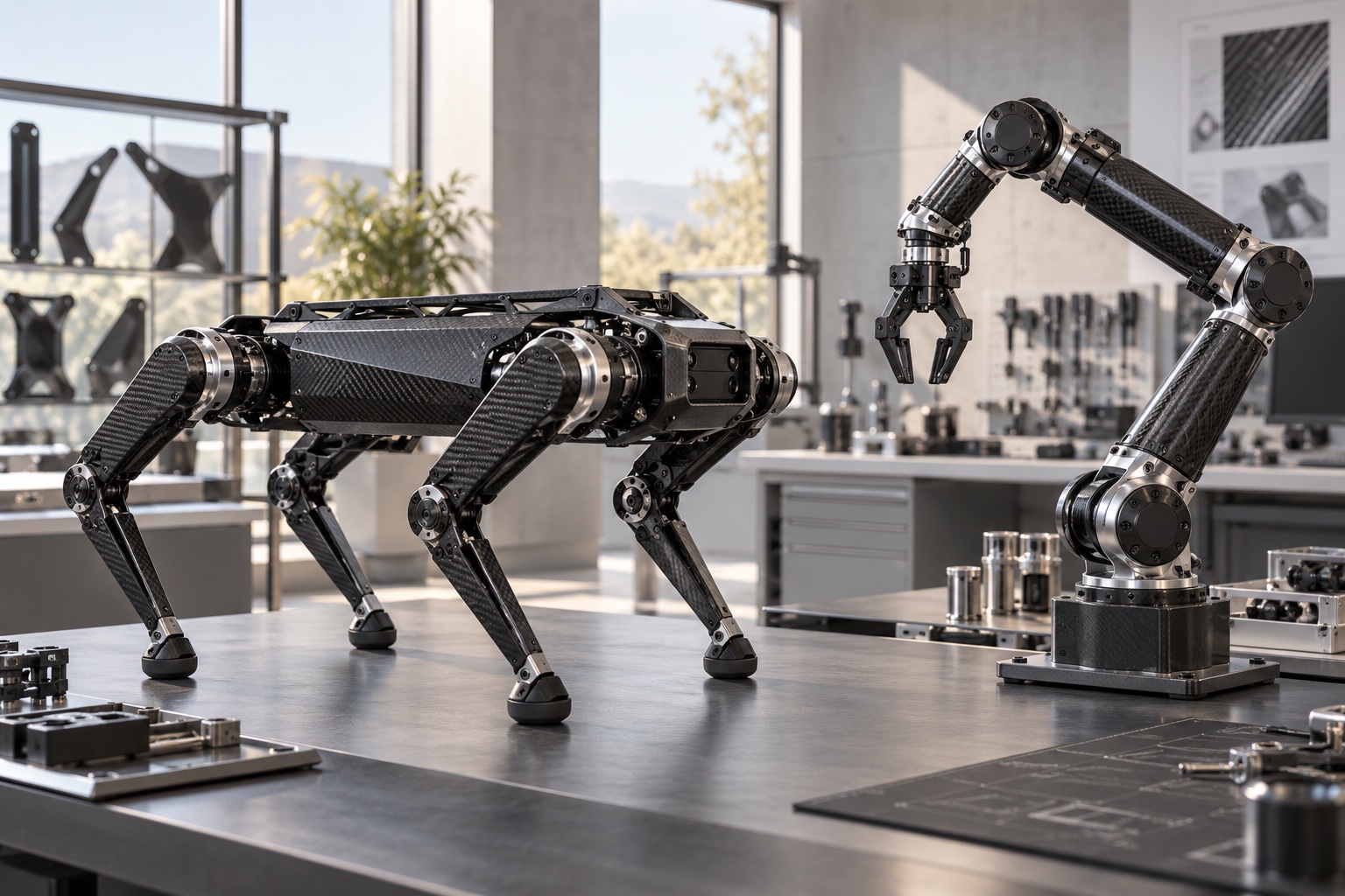 AI & Robotics — AI-generated industry concept