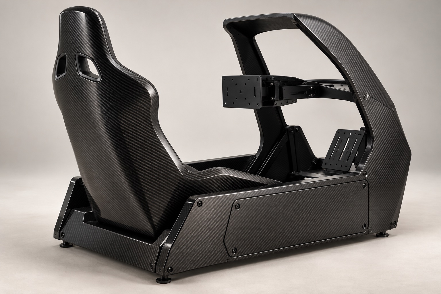 Carbon Fiber Simulator Housing