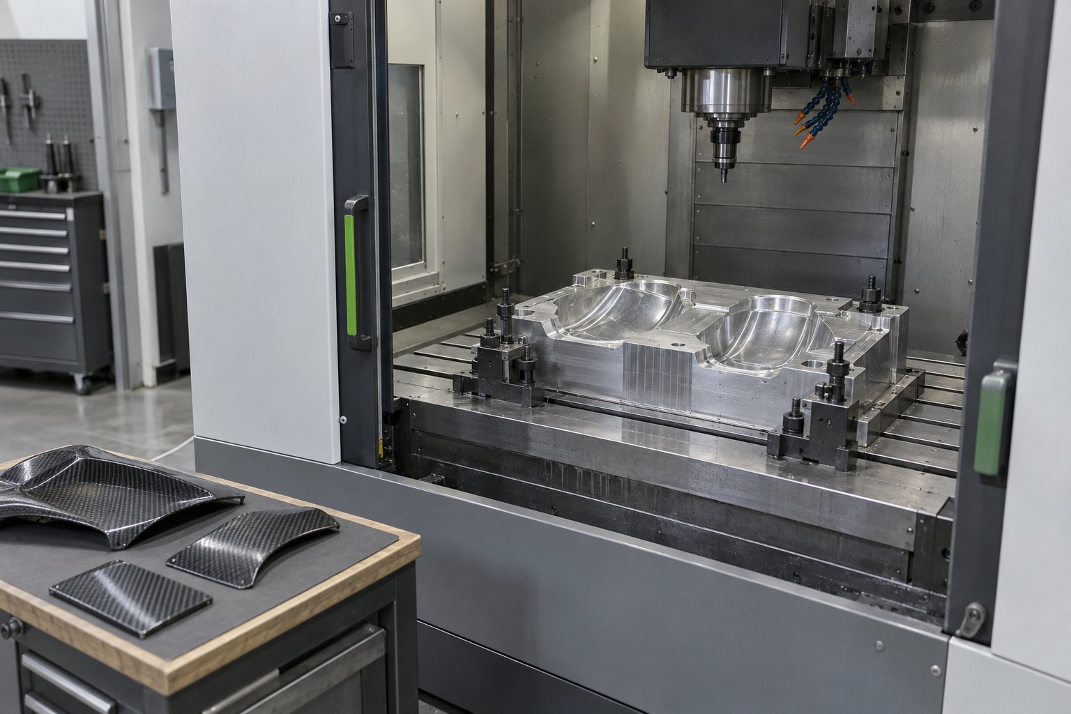 CNC machining · Process illustration